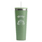 Lotus Flower Light Green RTIC Everyday Tumbler - 28 oz. - Front