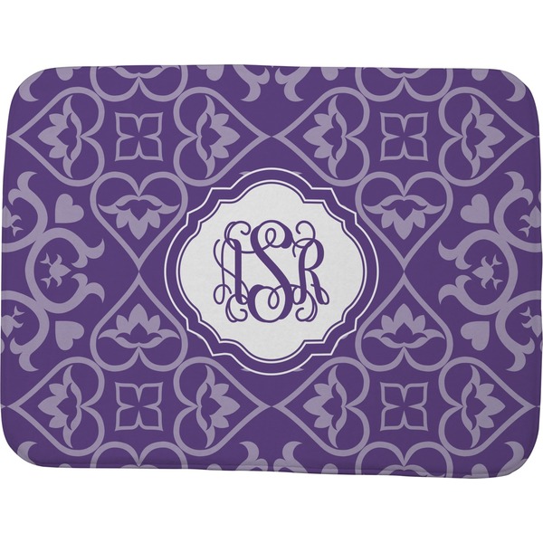 Custom Lotus Flower Memory Foam Bath Mat - 48"x36" (Personalized)