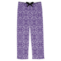 Lotus Flower Mens Pajama Pants - XS