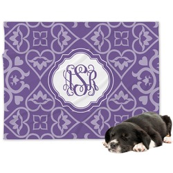 Lotus Flower Dog Blanket - Regular (Personalized)