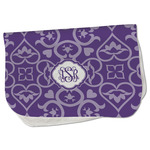 Lotus Flower Burp Cloth - Fleece w/ Monogram