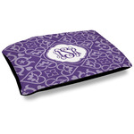 Lotus Flower Dog Bed w/ Monogram