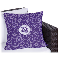 Lotus Flower Outdoor Pillow (Personalized)