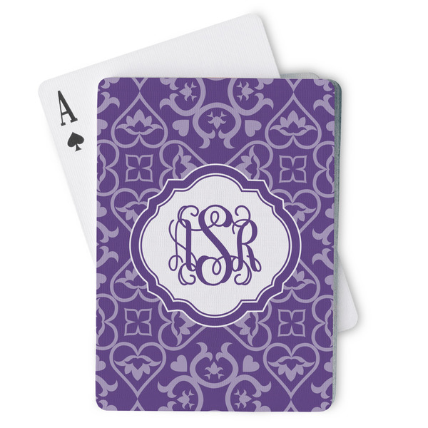 Custom Lotus Flower Playing Cards (Personalized)