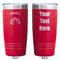 Lotus Flower Red Polar Camel Tumbler - 20oz - Double Sided - Approval