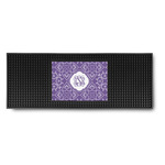 Lotus Flower Rubber Bar Mat (Personalized)