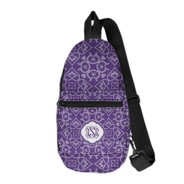 Custom Lotus Flower Sling Bag (Personalized)