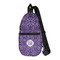 Lotus Flower Sling Bag - Front View