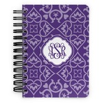 Lotus Flower Spiral Notebook - 5x7 w/ Monogram