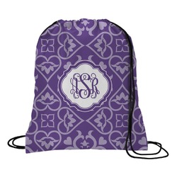 Lotus Flower Drawstring Backpack - Large (Personalized)