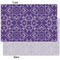 Lotus Flower Tissue Paper - Heavyweight - XL - Front & Back