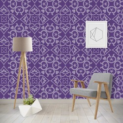 Lotus Flower Wallpaper & Surface Covering (Water Activated - Removable)