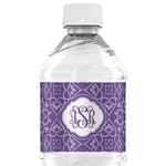 Lotus Flower Water Bottle Labels - Custom Sized (Personalized)