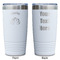 Lotus Flower White Polar Camel Tumbler - 20oz - Double Sided - Approval