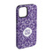 Lotus Flower iPhone 15 Pro Tough Case - Angle