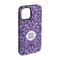 Lotus Flower iPhone 15 Tough Case -  Angle