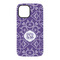 Lotus Flower iPhone 15 Tough Case - Back