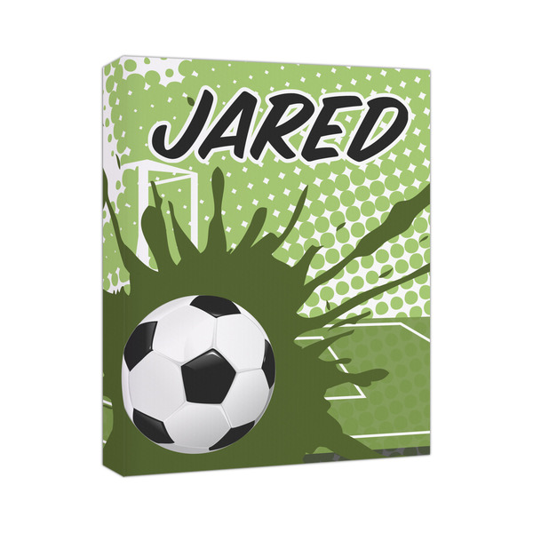 Custom Soccer Canvas Print - 11x14 (Personalized)