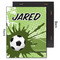 Soccer 11x14 Wood Print - Front & Back View