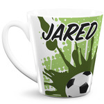 Soccer 12 Oz Latte Mug (Personalized)