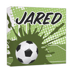 Soccer Canvas Print - 12x12 (Personalized)