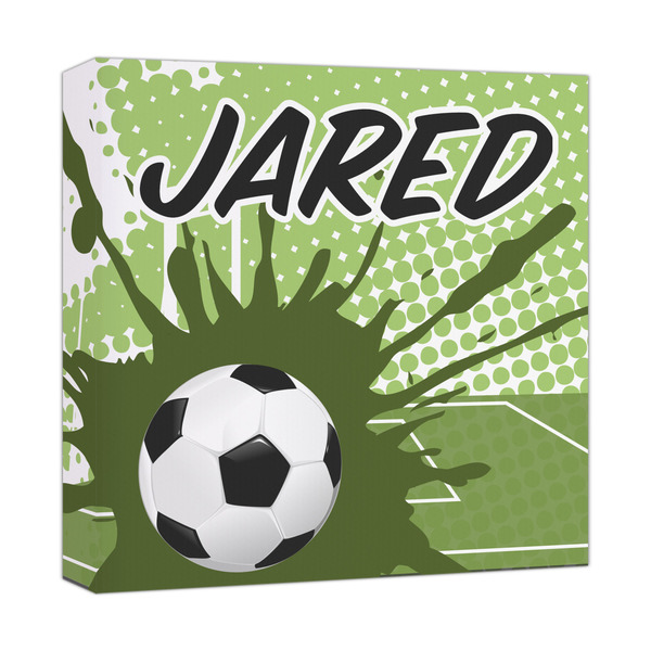 Custom Soccer Canvas Print - 12x12 (Personalized)