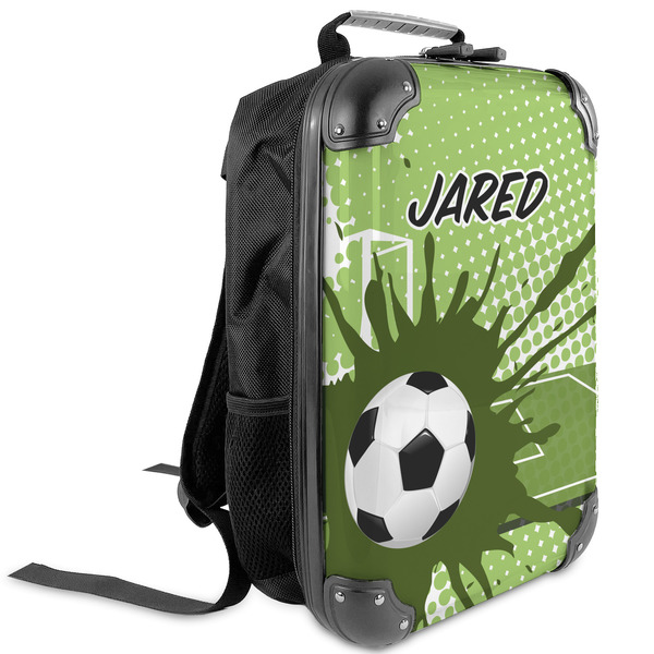 Custom Soccer Kids Hard Shell Backpack (Personalized)