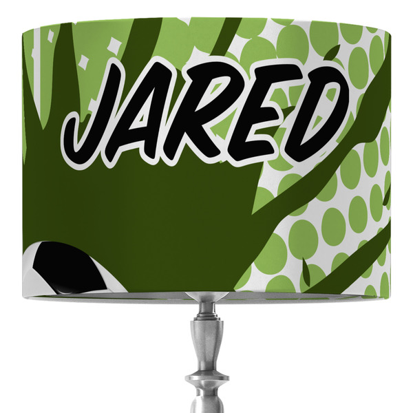 Custom Soccer 16" Drum Lamp Shade - Fabric (Personalized)