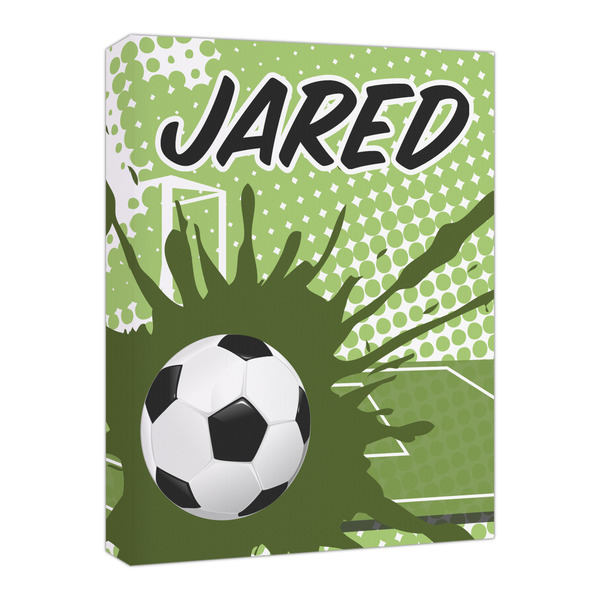 Custom Soccer Canvas Print - 16x20 (Personalized)