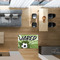 Soccer 2'x3' Indoor Area Rugs - IN CONTEXT