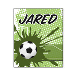 Soccer Wood Print - 20x24 (Personalized)