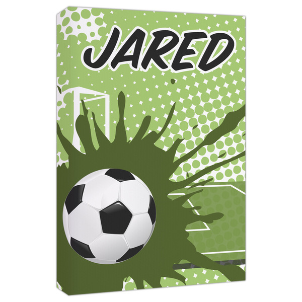 Custom Soccer Canvas Print - 20x30 (Personalized)