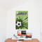 Soccer 24x36 - Matte Poster - On the Wall