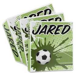 Soccer 3-Ring Binder (Personalized)