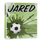 Soccer 3-Ring Binder - 1 inch (Personalized)