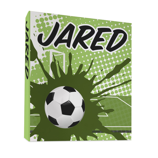 Custom Soccer 3 Ring Binder - Full Wrap - 1" (Personalized)