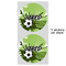 Soccer 5" Multipurpose Round Label - Sheet