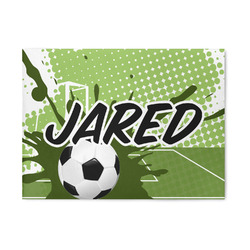 Soccer 5' x 7' Indoor Area Rug (Personalized)