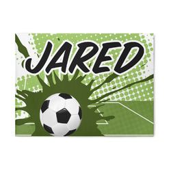 Soccer 5' x 7' Patio Rug (Personalized)