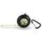 Soccer 6-Ft Pocket Tape Measure with Carabiner Hook - Front