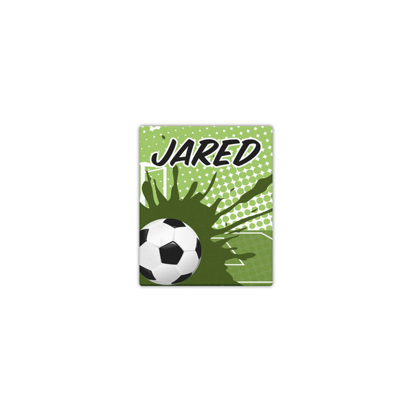 Custom Soccer Canvas Print - 8x10 (Personalized)