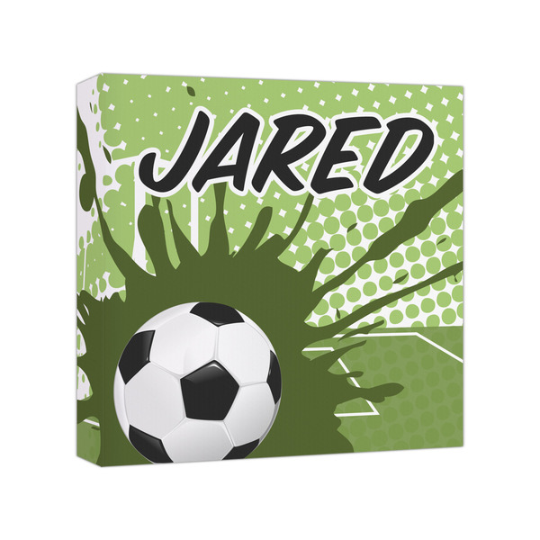 Custom Soccer Canvas Print - 8x8 (Personalized)