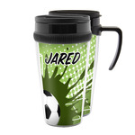 Soccer Acrylic Travel Mug (Personalized)