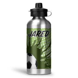 Soccer Water Bottle - Aluminum - 20 oz (Personalized)