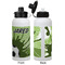 Soccer Aluminum Water Bottle - White APPROVAL