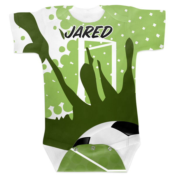 Custom Soccer Baby Bodysuit 3-6 (Personalized)