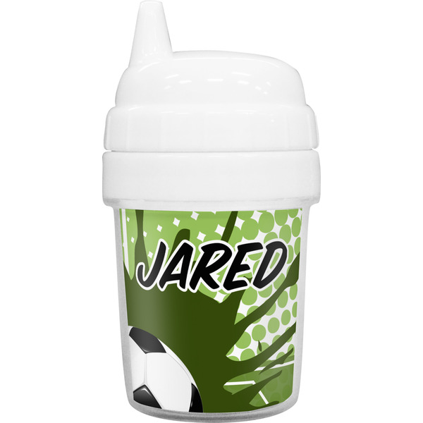 Custom Soccer Baby Sippy Cup (Personalized)