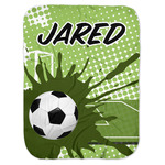 Soccer Baby Swaddling Blanket (Personalized)