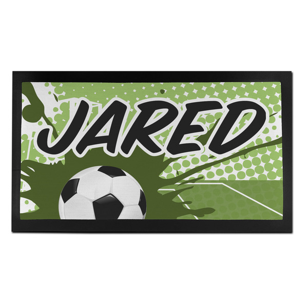 Custom Soccer Bar Mat - Small (Personalized)