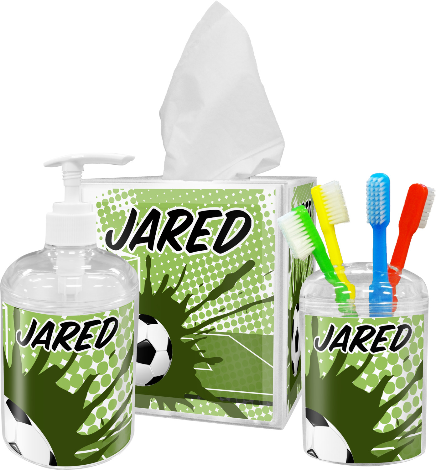 Soccer Toothbrush Holder Personalized Youcustomizeit